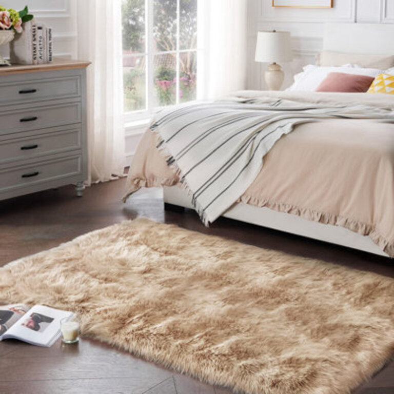 Faux Sheepskin Indoor Rug