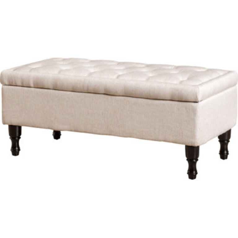 Higginbotham 4094 Wide Tufted Rectangle Storage Ottoman