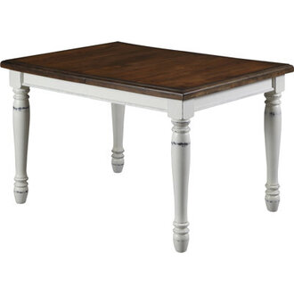 Larchwood Extendable Solid Wood Base Dining Table