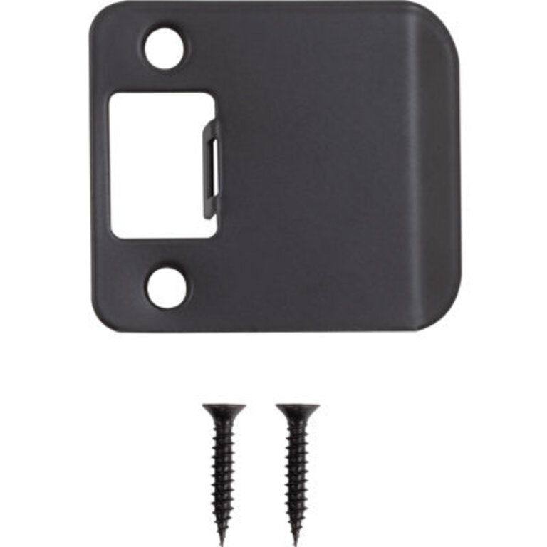 Round Corner Extended Lip Strike Plate By Stone Harbour Hardware