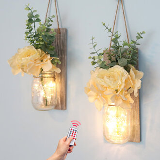 Abstract Wall Decor on Solid Wood