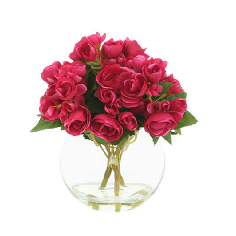 Begonia Arrangement in Vase