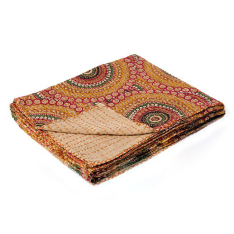 KANTHA COTTON Cotton Blanket
