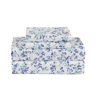 Percale Floral Sheet Set