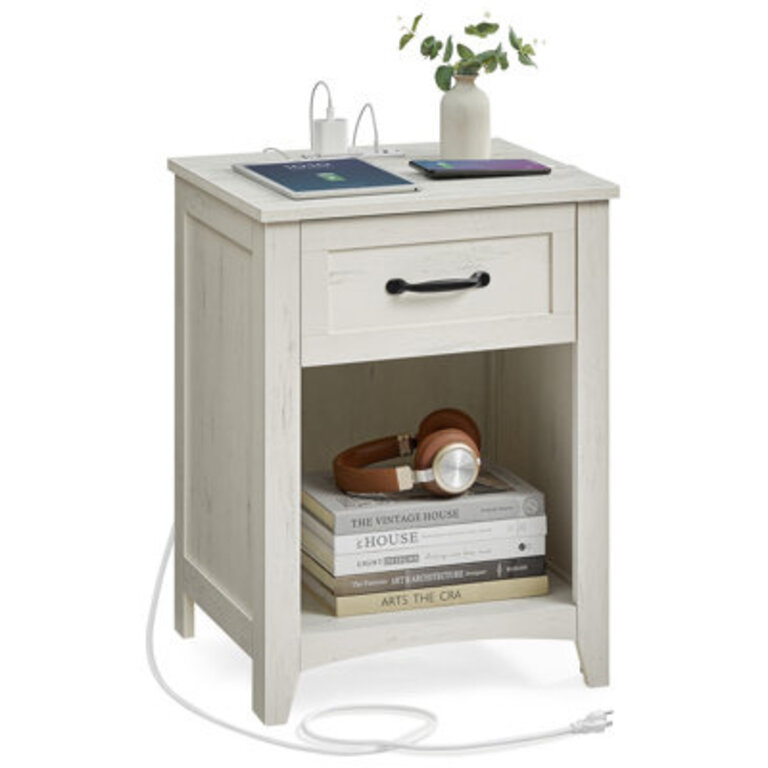 Allenside 177 W Nightstand with Charging Station