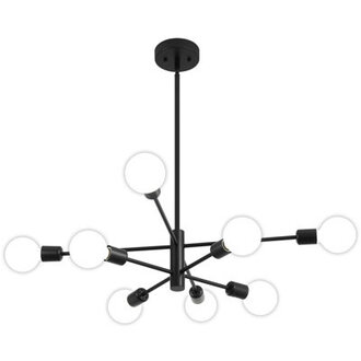 Glenarm 8-Light Modern Sputnik Sphere Chandelier
