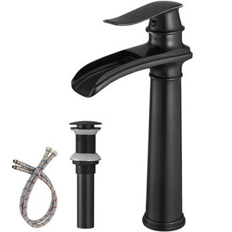 Vessel Sink Faucet Single-handle Bathroom Faucet with Drain Assembly