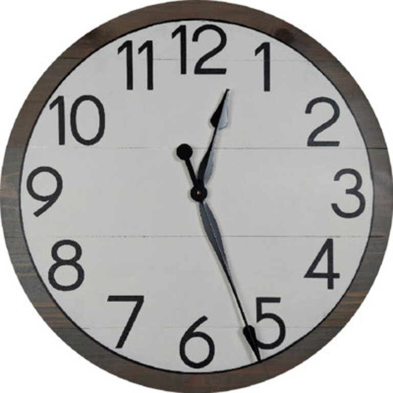 Alaida Wood Wall Clock