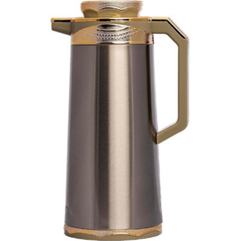 SAFURA Stainless Steel Coffee Carafe Insulated  Vacuum Water Flask Coffee Carafe For Keeping Hot  Cold Liquids Double Wall Reusable Thermos Container