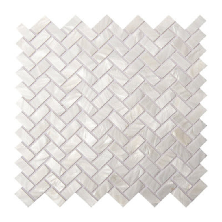 118x118 Seashell Mosaic Tile for KitcenBathroomPack of 10