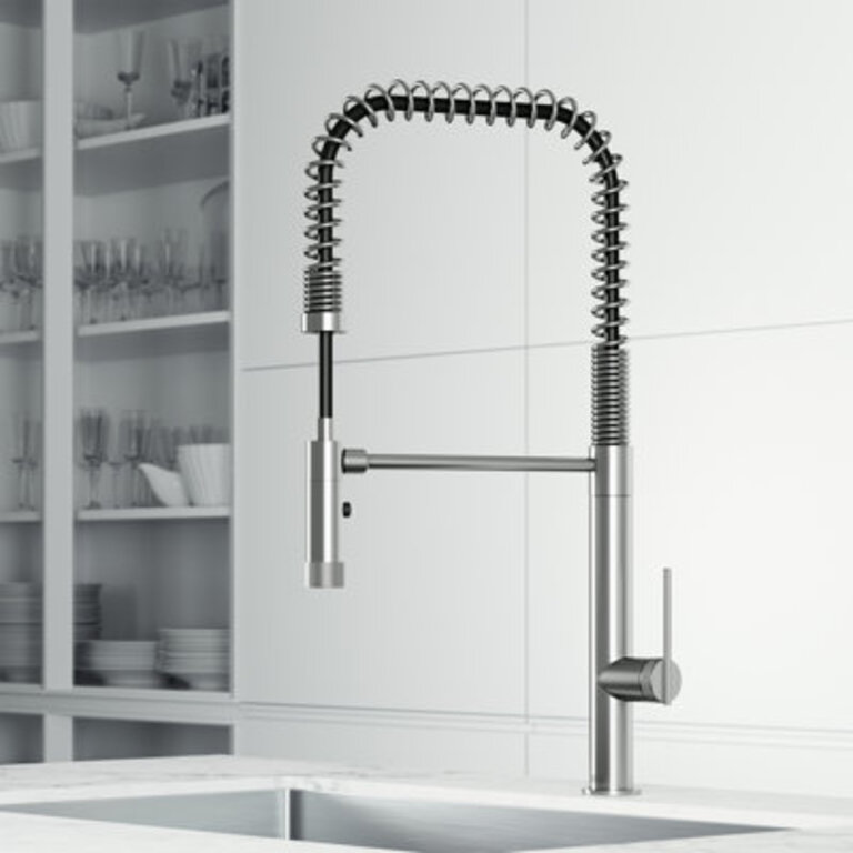 Sterling 23 H 1-handle Pull-Down 2-Function Sprayer Kitchen Faucet