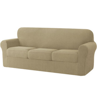 Pizarro Polyester Box Cushion Sofa Slipcover