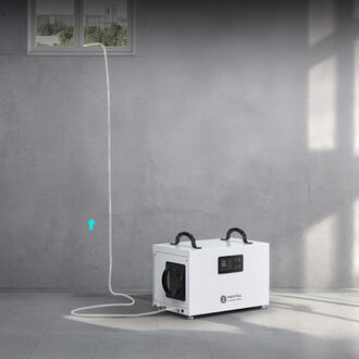 145 Pint Energy Star Commercial Dehumidifier for Crawlspace  Basement up to 6000 sq ft with Continuous Draining