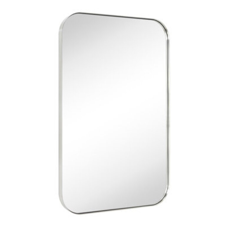 Josilyn Mid-Century Modern Chic Metal Rounded Wall Mirrors