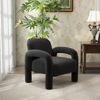 Iryanna Velvet Armchair