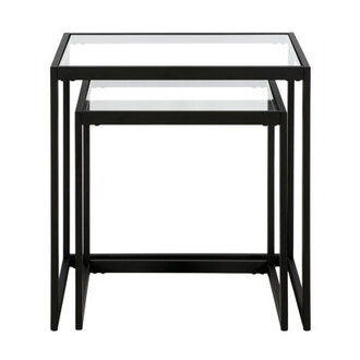 Rocco Glass Top Nesting Tables