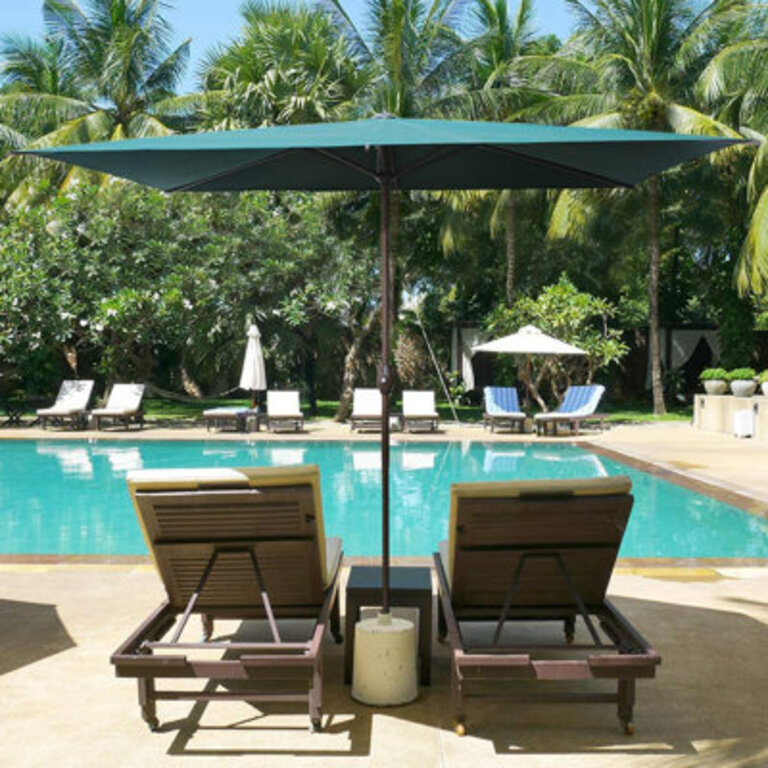 Serena 1176 x 792 Rectangular Tilt Market Umbrella