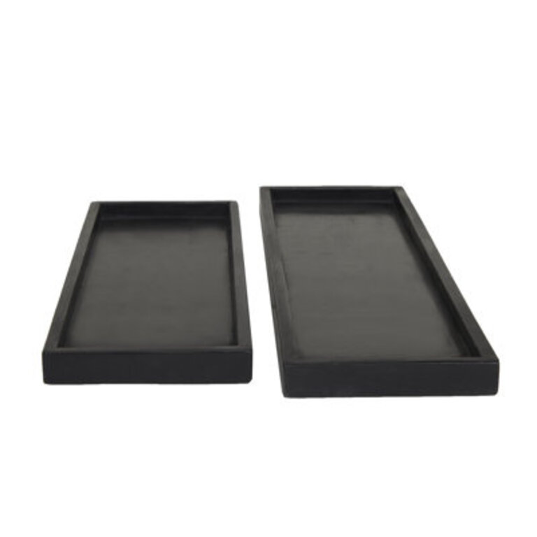 2 Piece Ottoman Tray Set