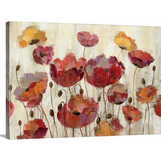 Anieyah  Poppies In The Rain  by Silvia Vassileva