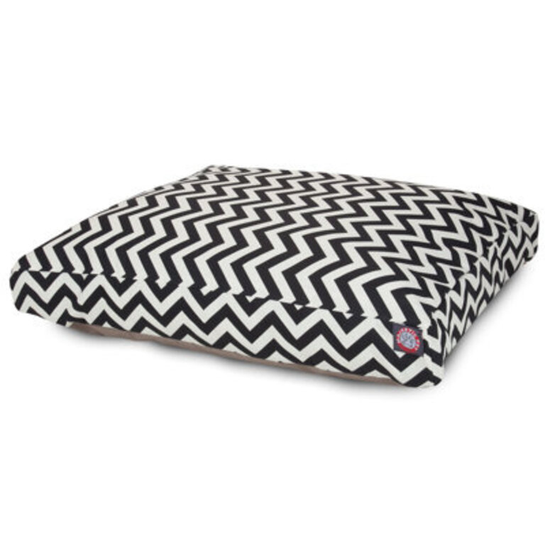Geometric Polyester Pet Bed