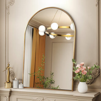 Arch Metal Arch Wall Mirror