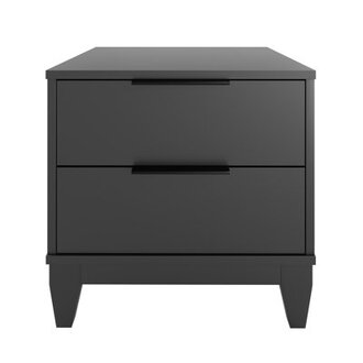 Boyd Sleep Mackay Modern Double Drawer Nightstand