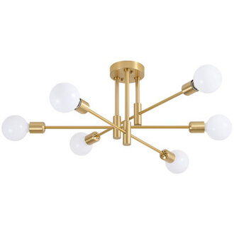 Sevin 6 - Light 252 Sputnik Cylinder Flush Mount