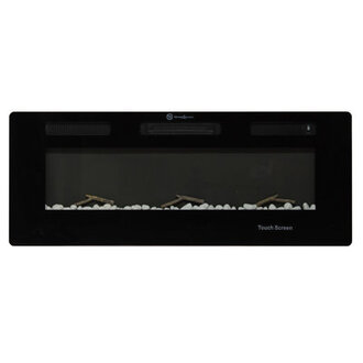 Alverstone Black Electric Fireplace Insert with