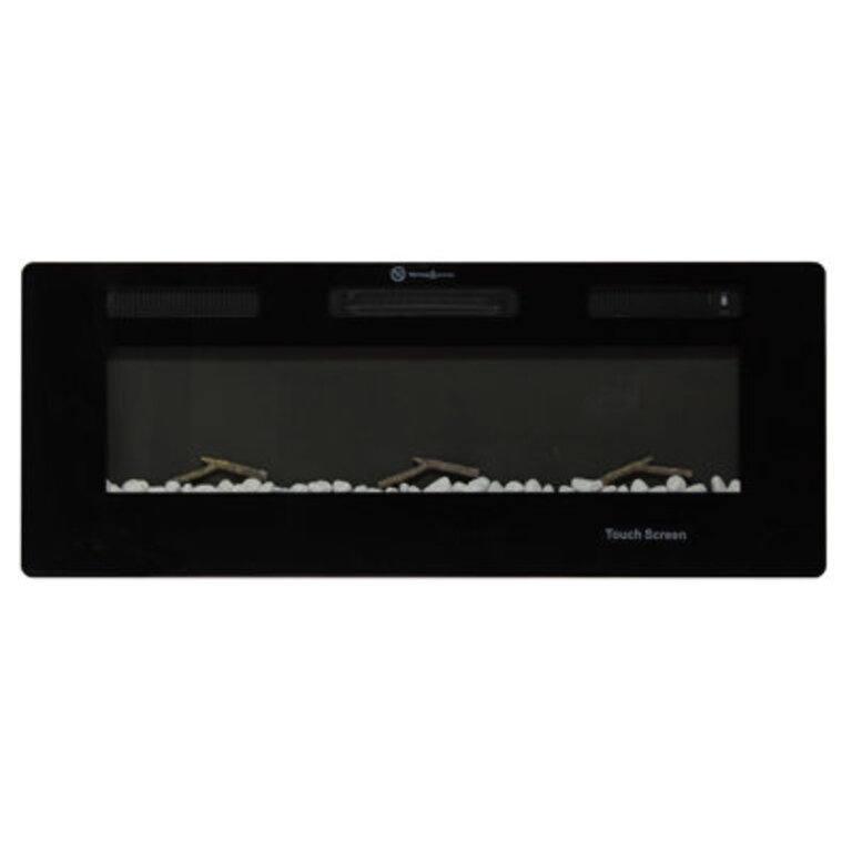 Alverstone Black Electric Fireplace Insert with