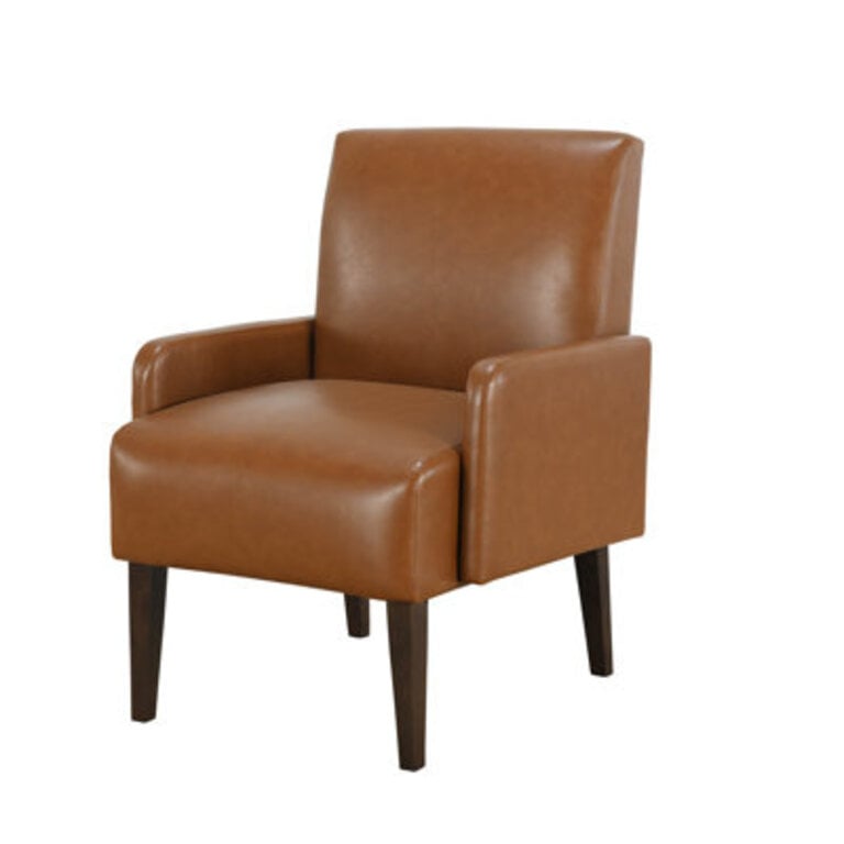 Encian Faux Leather Armchair