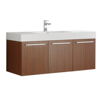 Vista 47 Wall-Mounted Single Sink Bathroom Vanity Set