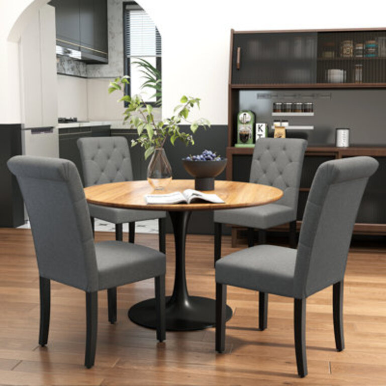 Agastya 187 H Tufted Upholstered Parsons Chair