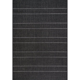 Randall Striped Machine Woven  Power Loomed IndoorOutdoor Patio Rug