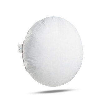 95 Feather 5 Down Round Decorative Pillow Insert Sham Stuffer
