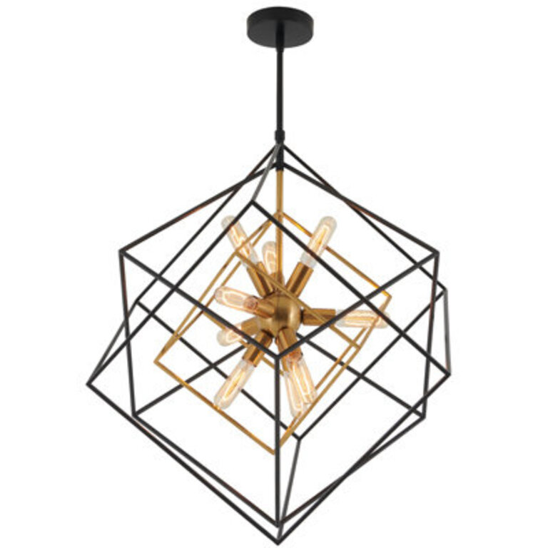 Alson 9 - Light Dimmable Geometric Chandelier