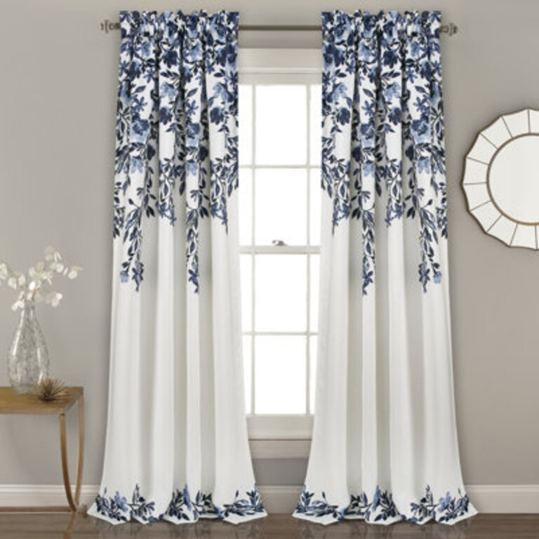 Semi Sheer Curtain Pair