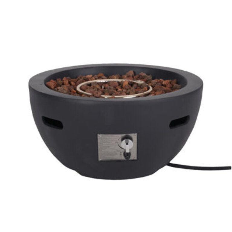 Ameliya Round Propane Smokeless Fire Pit Table