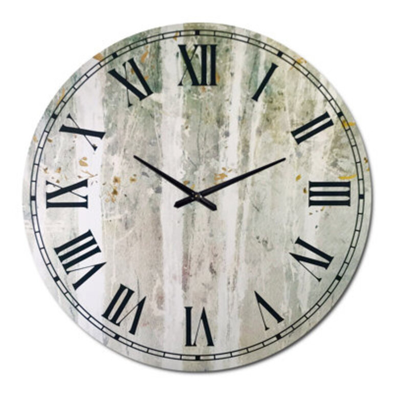 A Woodland Walk into the Forest V - Traditional wall clock