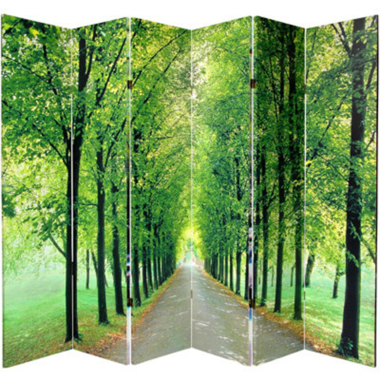 Joesph Walk in the Woods Canvas Folding Room Divider