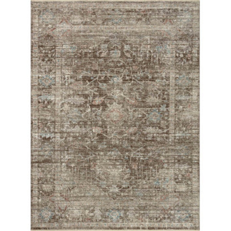 Magnolia Home By Joanna Gaines X Loloi Millie Charcoal  Dove Area Rug
