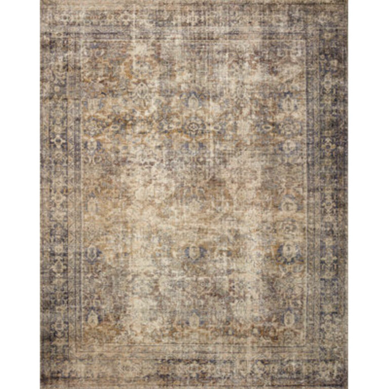 Amber Lewis x Loloi Morgan Sunset  Ink Area Rug feat CloudPile