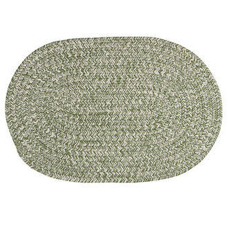 Traver Tweed IndoorOutdoor Oval Door Mats
