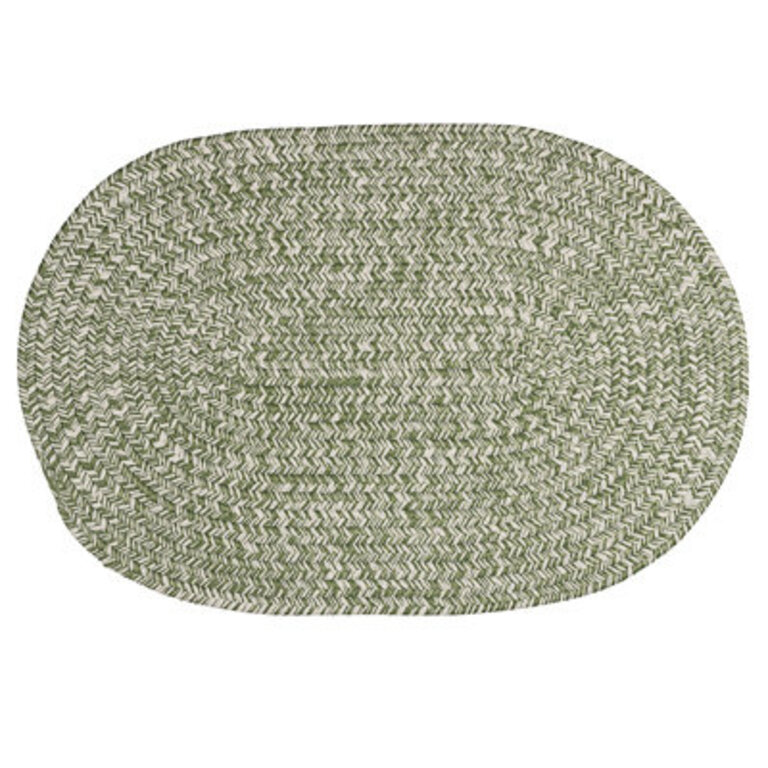Traver Tweed IndoorOutdoor Oval Door Mats