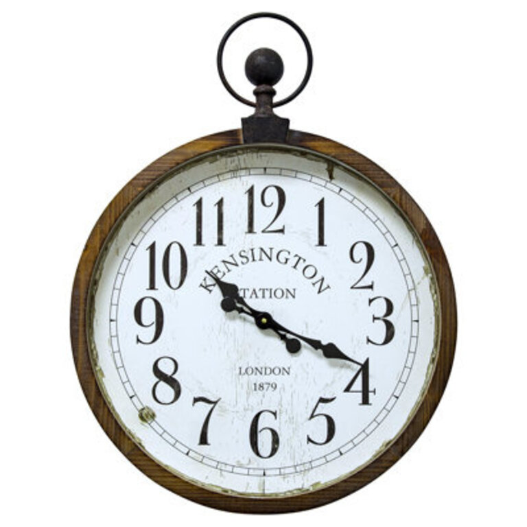 Beecham Manufactured Wood Wall Clock