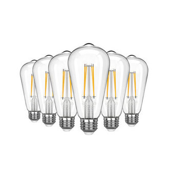 60 Watt Equivalent ST64 E26Medium Standard Dimmable 4000K LED Bulb