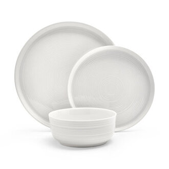 Mikasa Callie 12-Pc Dinnerware Set Bone ChinaService For 4