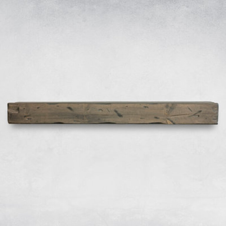 Distressed Fireplace Mantel Rustic