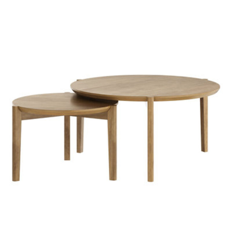 2 Piece Nesting Coffee Table Set
