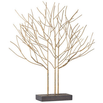Hash Grove of Trees Handmade Metal Sculpture on Stand