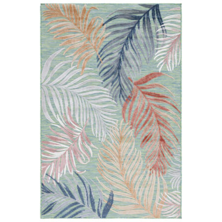 Stoneham Machine Woven Floral Indoor  Outdoor Area Rug